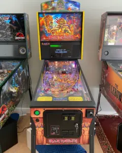Stern Iron Maiden Premium Pinball Machine by Stern pinball machine