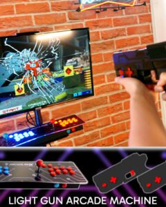 ArcadeMAX Lazer Light Gun TV Console Arcade Machine
