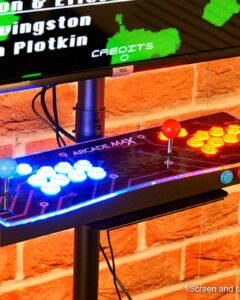 ArcadeMAX Lazer Light Gun TV Console Arcade Machine