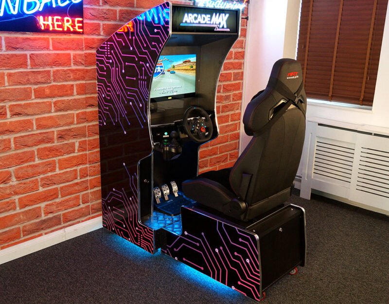 ArcadeMax ArcadeMAX Hyperion Sit-Down Driving Arcade Machine