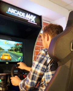 ArcadeMAX Hyperion Sit-Down Driving Arcade Machine