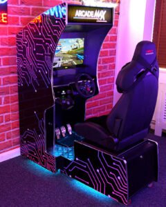 ArcadeMAX Hyperion Sit-Down Driving Arcade Machine