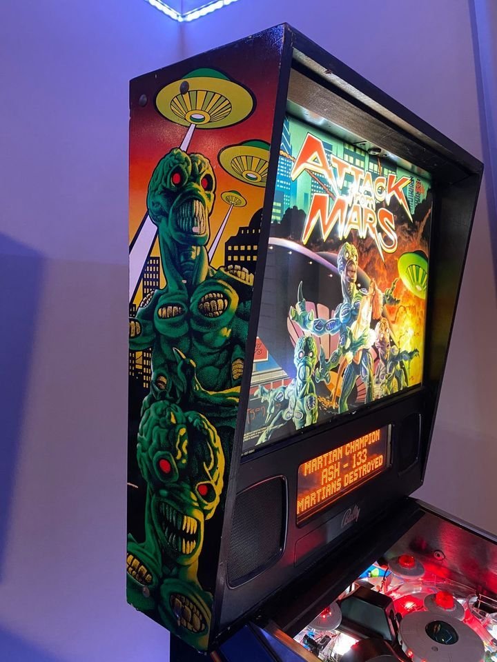 Bally Buy Attack From Mars Pinball Machine Online
