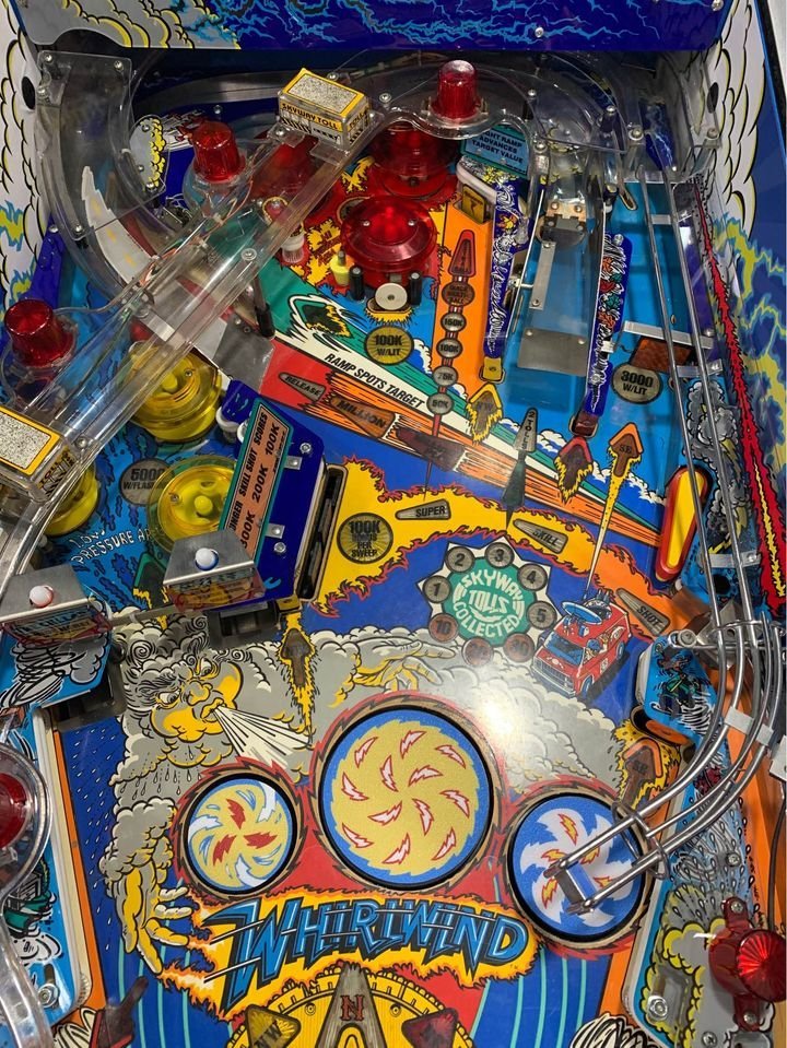 Williams Buy Whirlwind Pinball Machine Online pinball machine