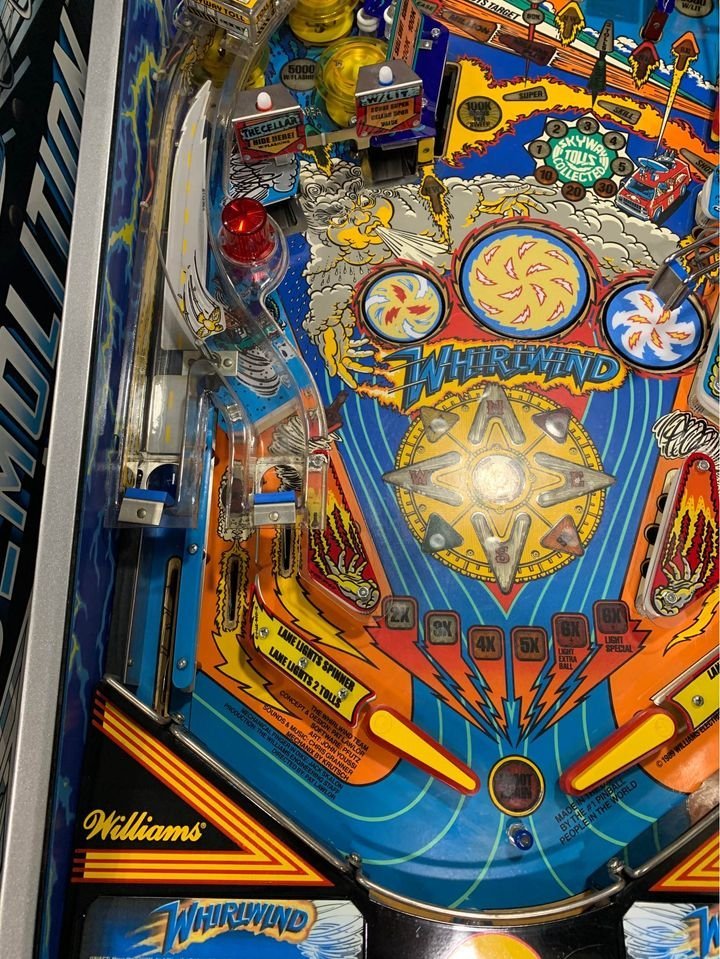 Williams Buy Whirlwind Pinball Machine Online pinball machine