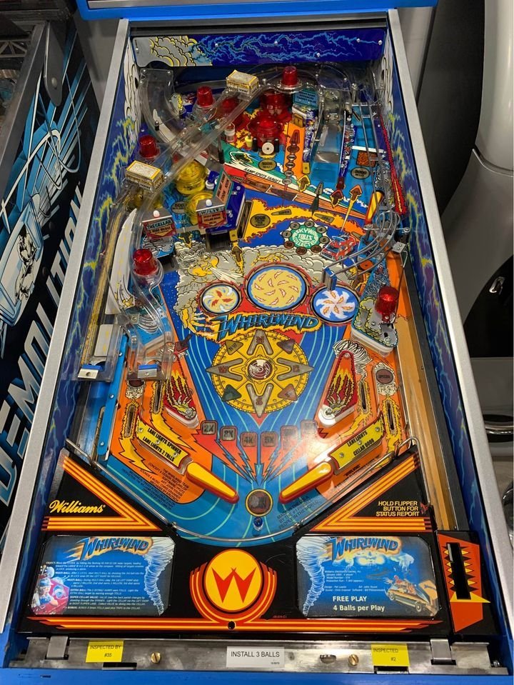 Williams Buy Whirlwind Pinball Machine Online pinball machine