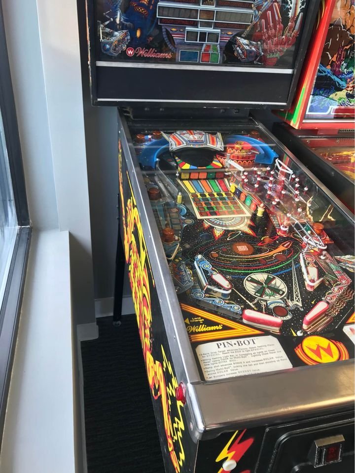 Williams Buy Williams Pinbot Machine Online pinball machine