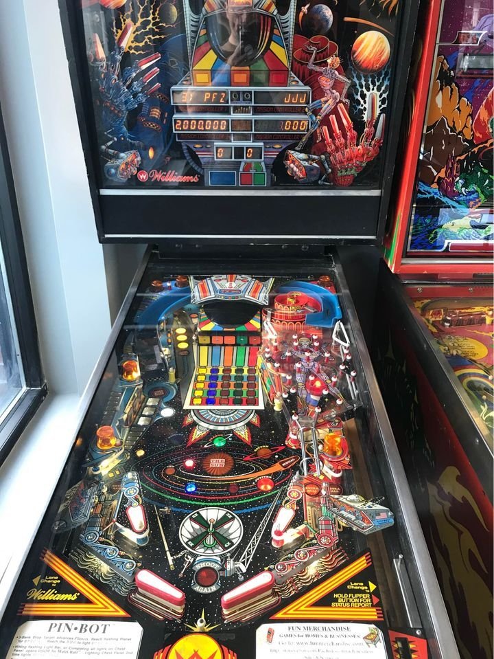 Williams Buy Williams Pinbot Machine Online pinball machine