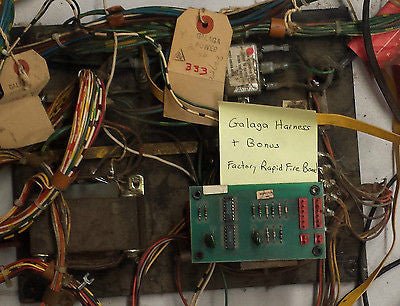 Bally Galaga Midway Complete Arcade Harness Used