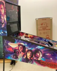 Stern Stranger Things Premium Pinball Machine by Stern pinball machine