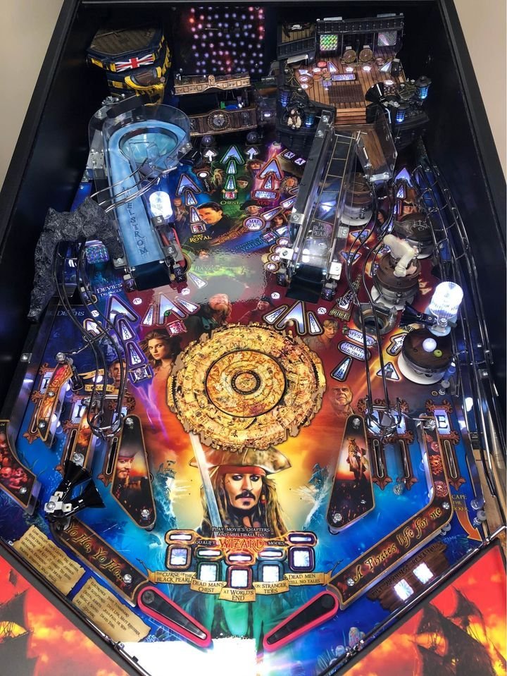 Jersey Jack Pinball Buy PIRATES OF THE CARIBBEAN (LE) Pinball Machine Online pinball machine