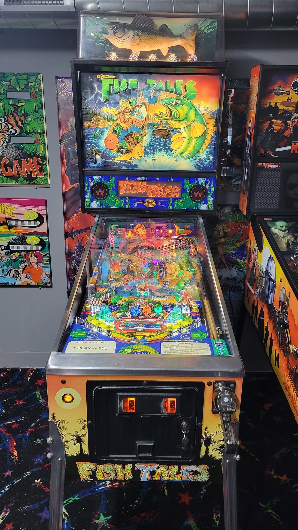 Williams Buy Fish Tales Pinball Machine Online pinball machine