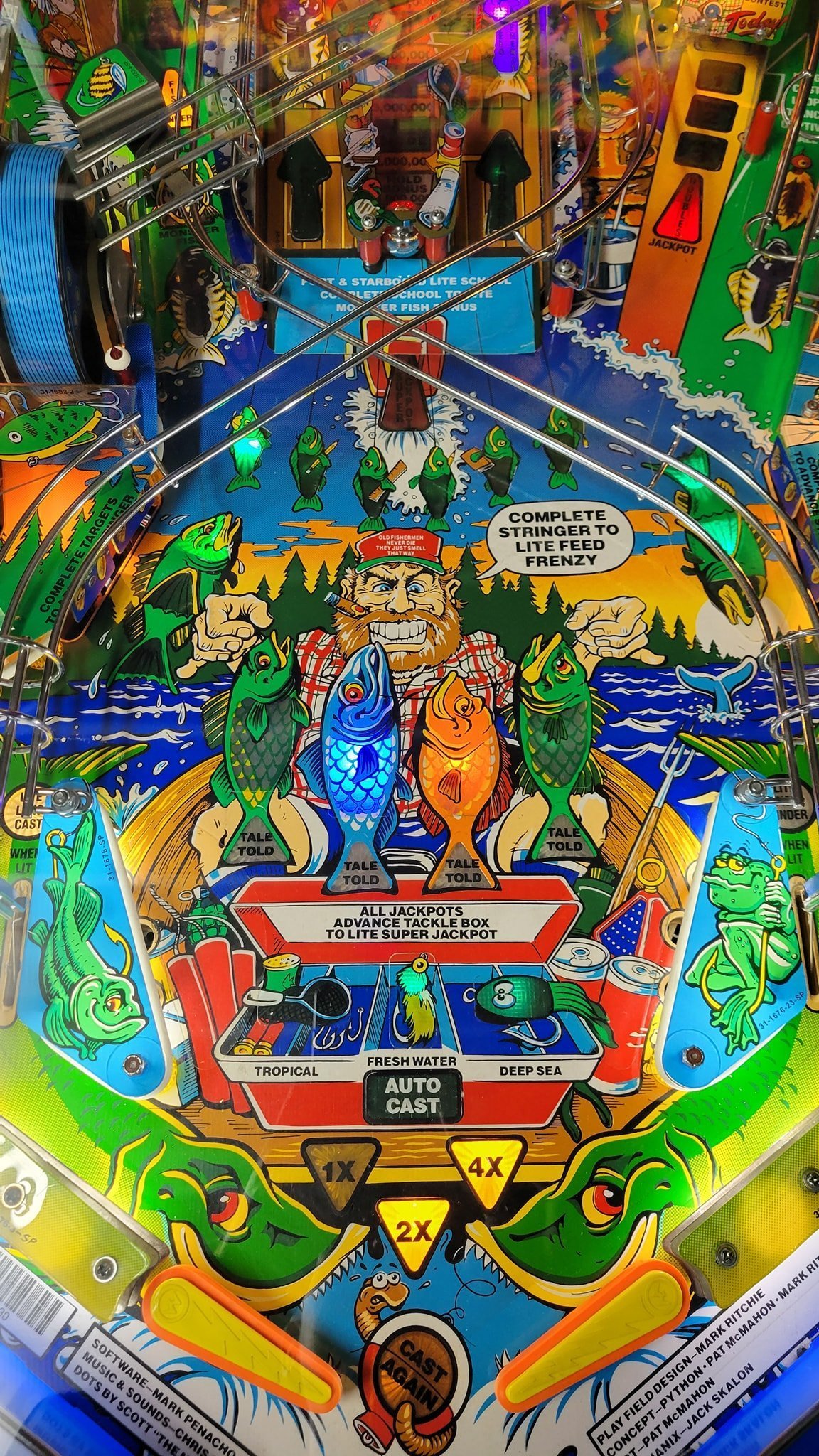 Williams Buy Fish Tales Pinball Machine Online pinball machine