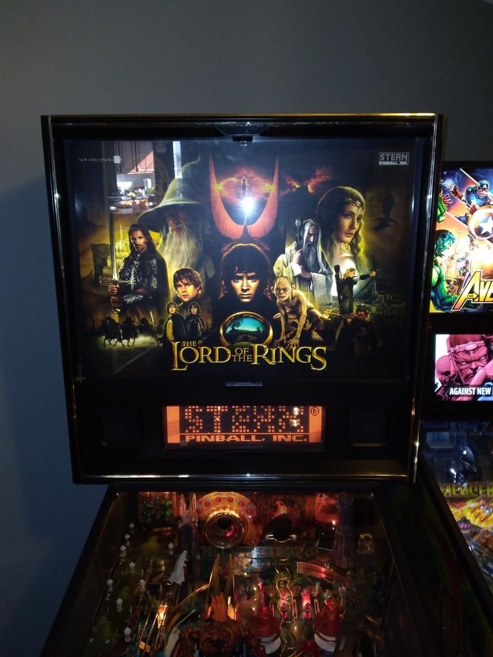 Stern Buy Lord of the Rings Pinball Machine Online pinball machine