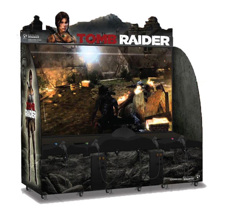 Adrenaline Amusements Tomb Raider Arcade Machine