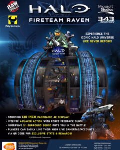 Halo: Fireteam Raven Arcade Machine