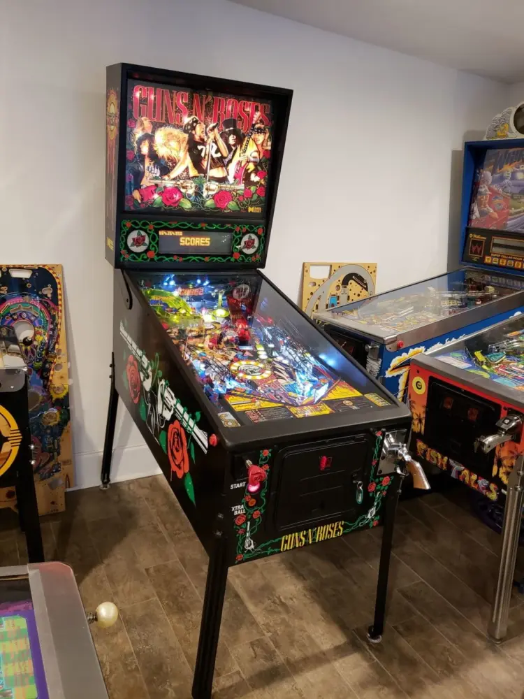 Data East Guns N Roses Pinball Machine