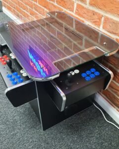 GamePro Invader Infinity 3-Sided Cocktail Arcade Machine