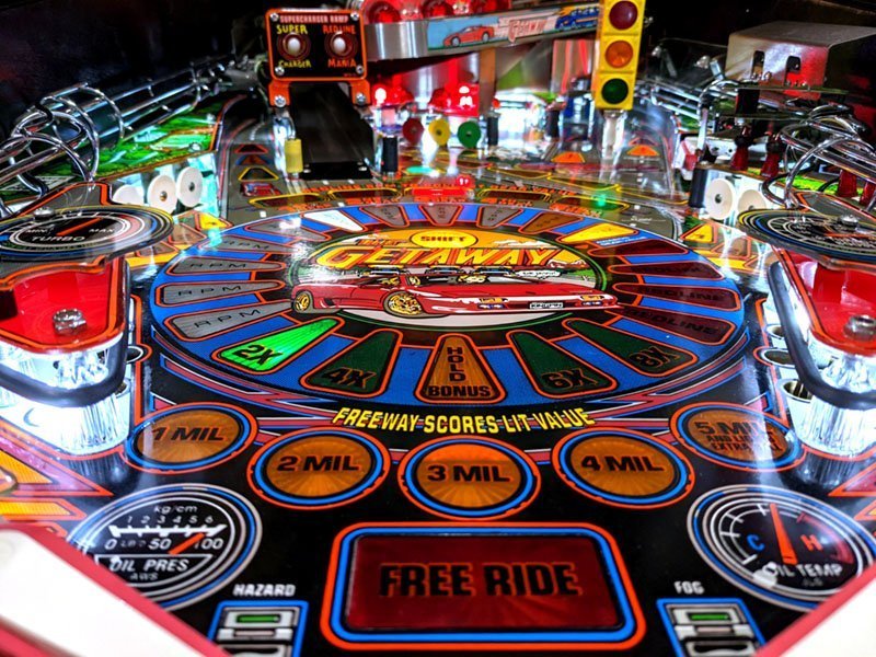 Williams Buy The Getaway High Speed Pinball Machine pinball machine