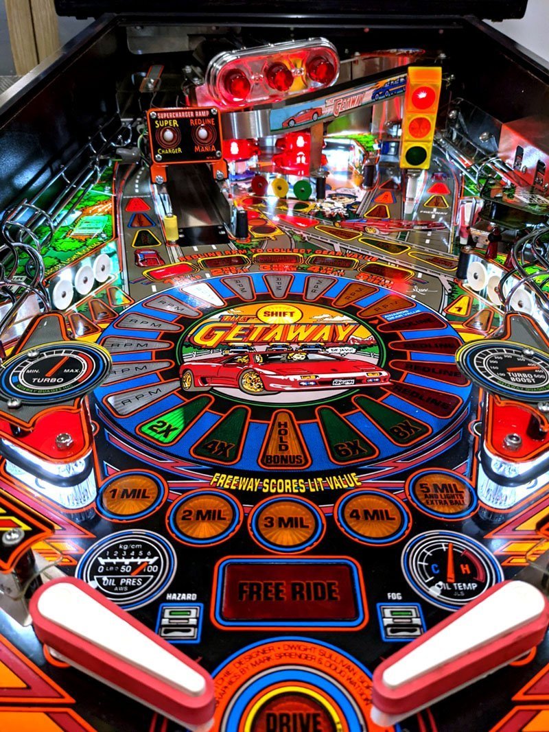 Williams Buy The Getaway High Speed Pinball Machine pinball machine