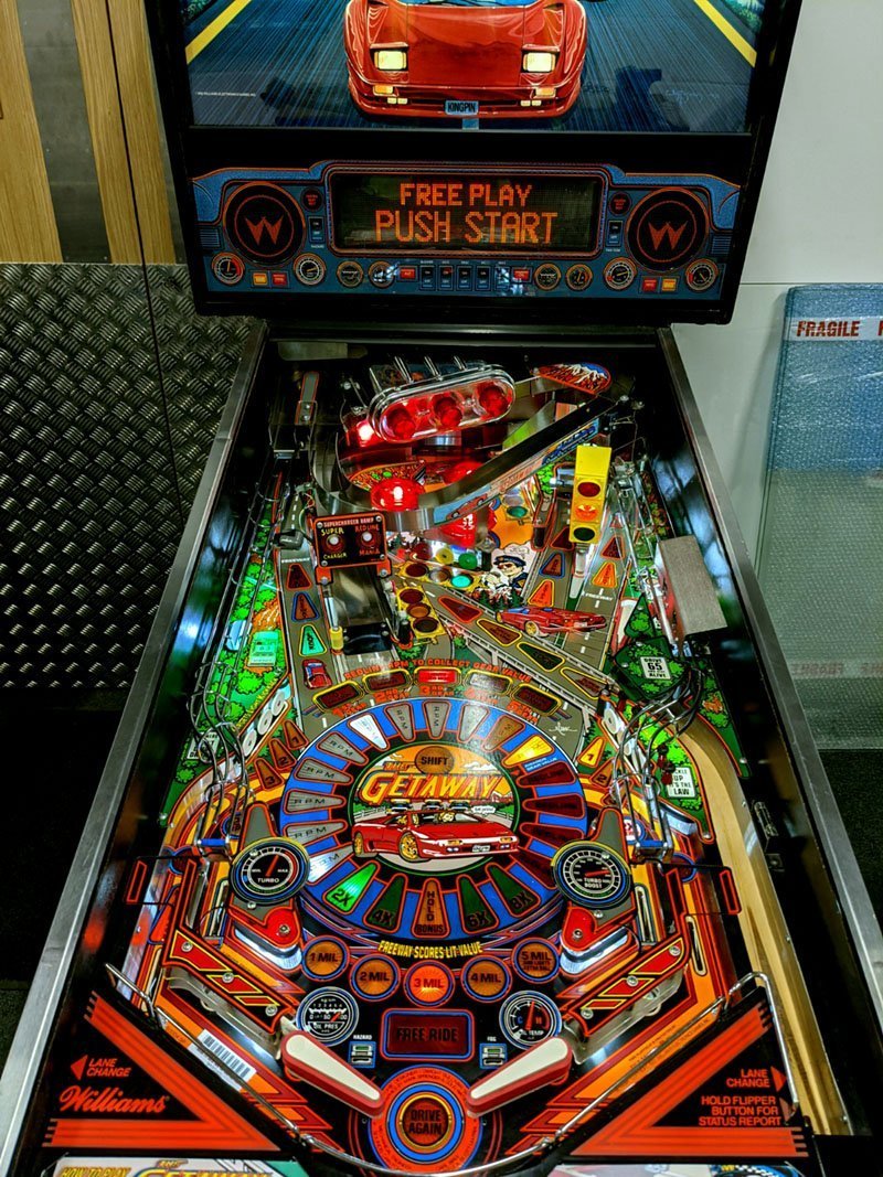 Williams Buy The Getaway High Speed Pinball Machine pinball machine