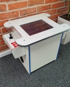 GamePro Invader 60 Cocktail Arcade Machine - White
