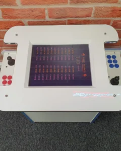GamePro Invader 60 Cocktail Arcade Machine - White