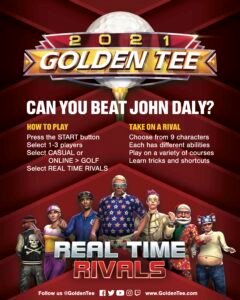 Golden Tee 2021 Showpiece