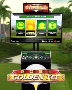 Golden Tee 2021 Showpiece
