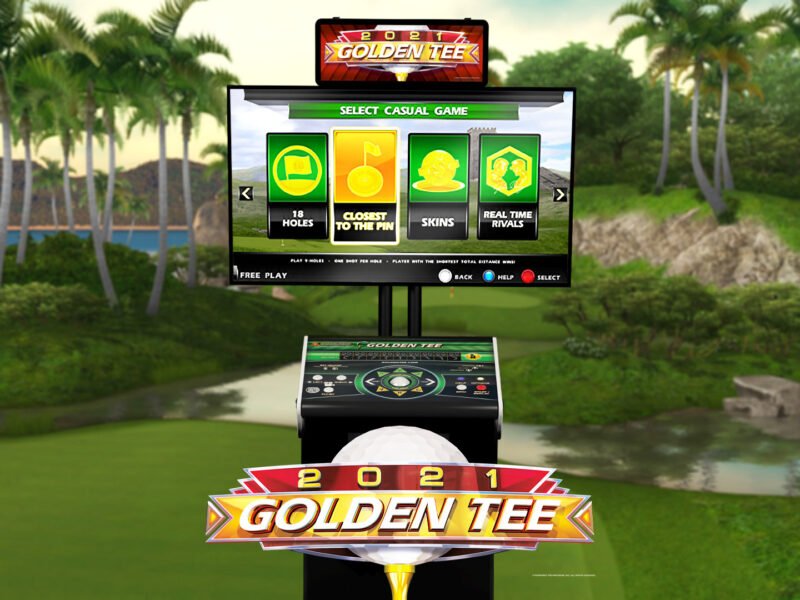 Incredible Technologies Golden Tee 2021 Showpiece