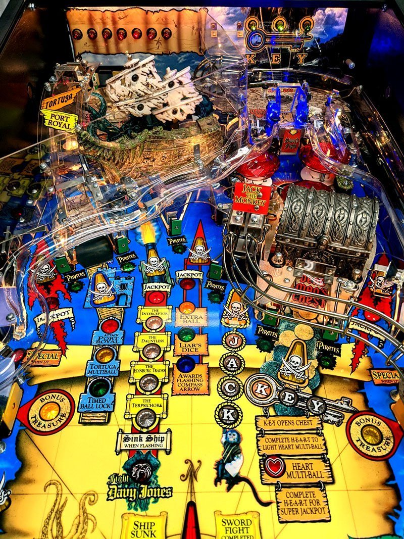 Stern Buy Pirates of the Caribbean Pinball Machine pinball machine