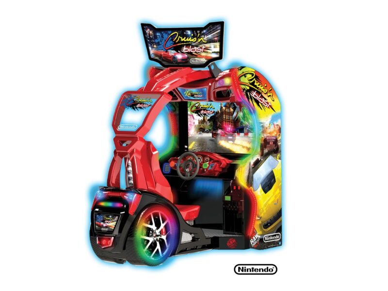 Namco Cruis'n Blast DX Single Driving Arcade Machine