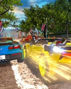 Cruis'n Blast DX Twin Driving Arcade Machine
