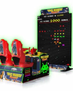Space Invaders Frenzy Arcade Machine