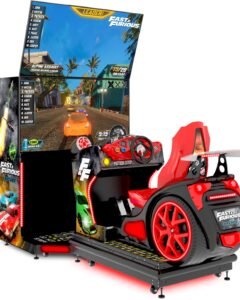 Fast and Furious Motion Driving Arcade Machine