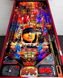 AC/DC Pro Pinball Machine
