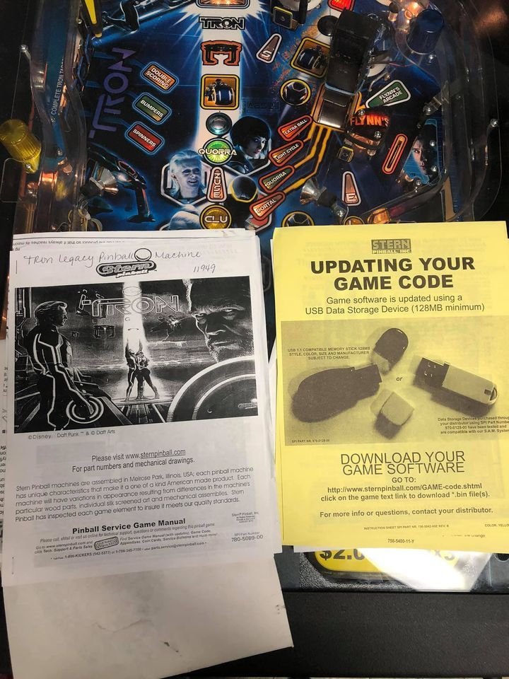 Stern Buy TRON Pinball Machine Online pinball machine
