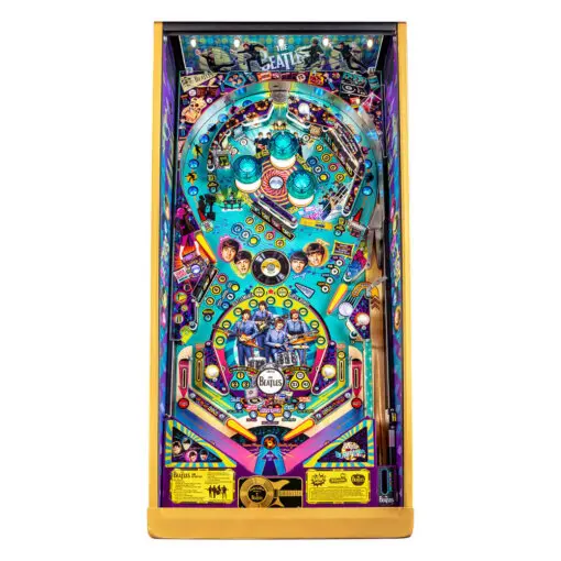 Stern The Beatles Gold Edition Pinball Machine by Stern pinball machine