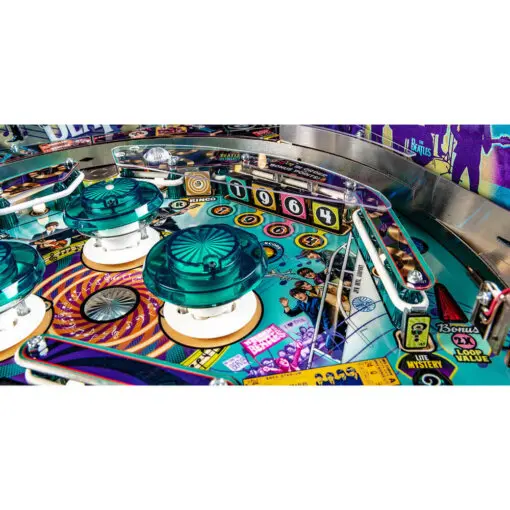 Stern The Beatles Gold Edition Pinball Machine by Stern pinball machine