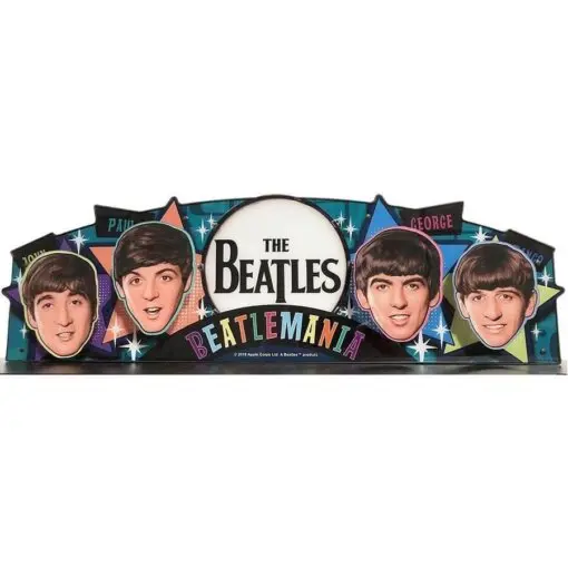 Stern The Beatles Gold Edition Pinball Machine by Stern pinball machine