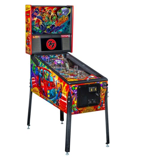 Stern Foo Fighters Premium Pinball Machine by Stern pinball machine