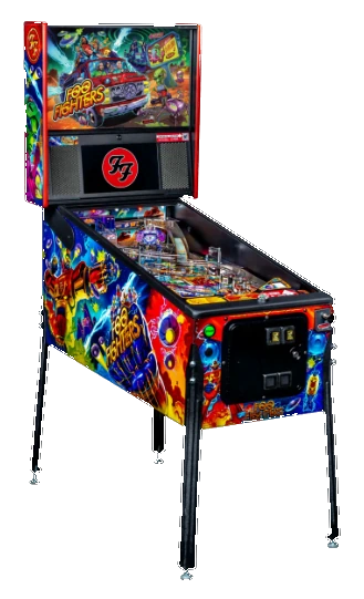 Stern Foo Fighters Pro Pinball Machine by Stern
