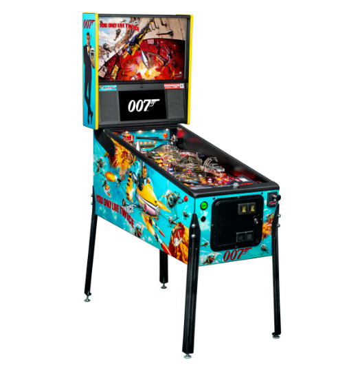 Stern James Bond 007 Premium Pinball Machine by Stern pinball machine