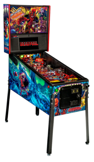 Stern Deadpool Premium Pinball Machine by Stern