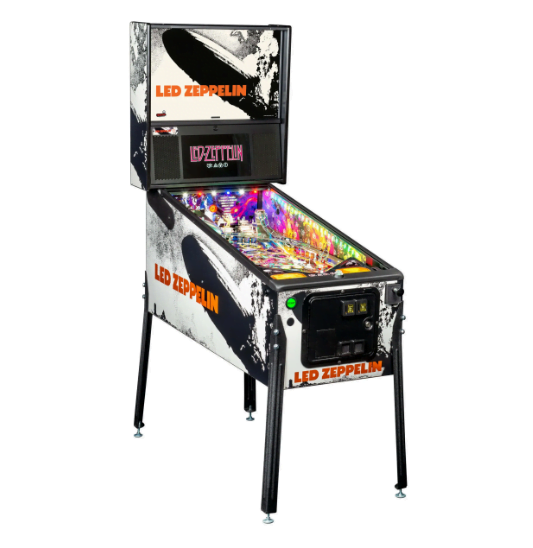 Stern Led Zeppelin Premium Pinball Machine by Stern pinball machine