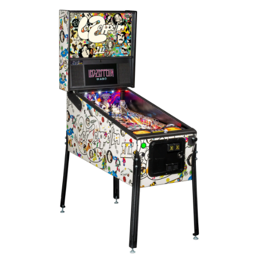 Stern Led Zeppelin Pro Pinball Machine by Stern pinball machine