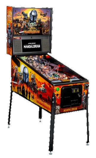 Stern The Mandalorian Pro Pinball Machine by Stern