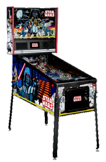 Star Wars Comic Art Pinball Machine by Stern