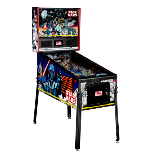 Stern Star Wars Comic Art Pinball Machine by Stern pinball machine
