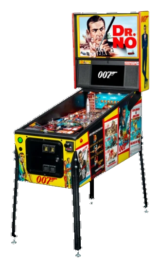 Stern James Bond 007 Pro Pinball Machine by Stern
